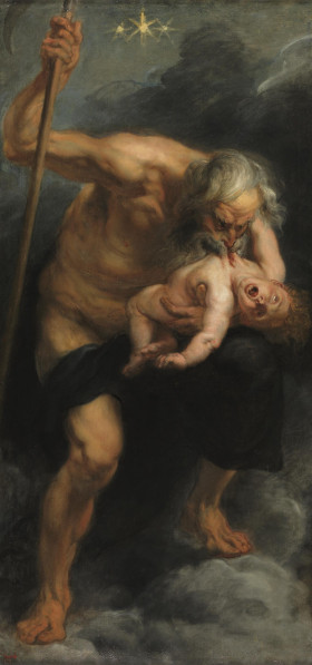 Saturn verschlingt seinen Sohn (Rubens, 1636)